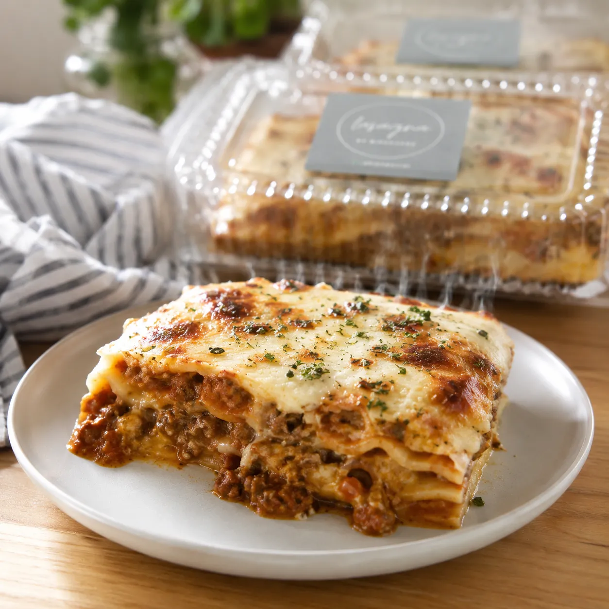 Beef Lasagna (3x7")