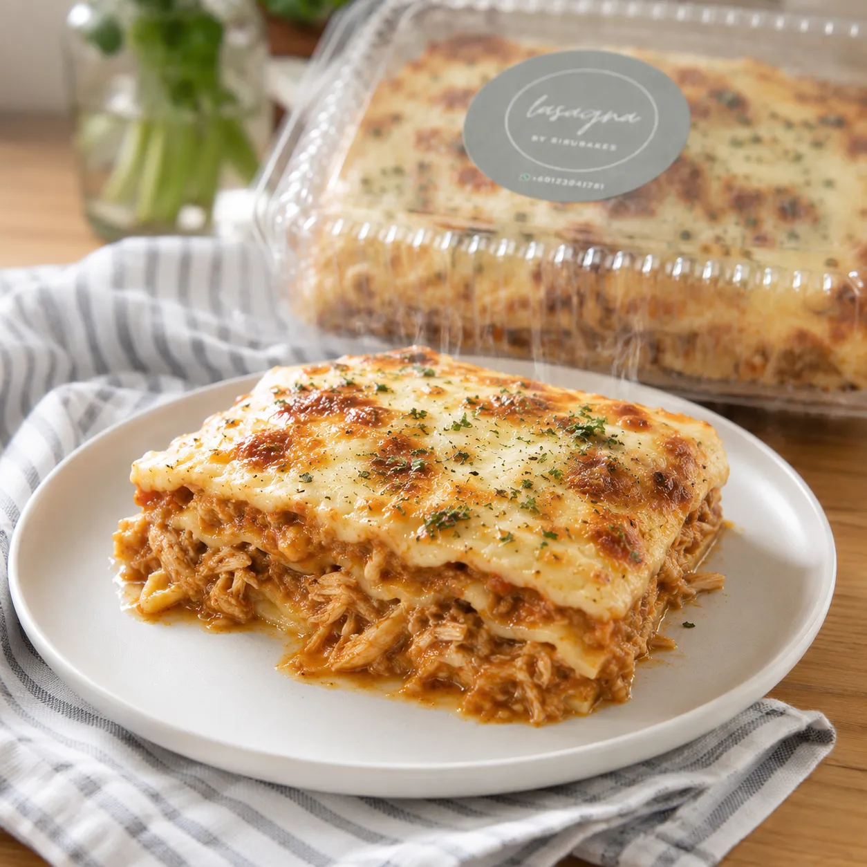 Chicken Lasagna (3x7")